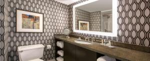 DoubleTree by Hilton Chicago Schaumburg的一间浴室