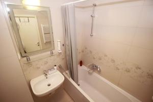 Koupelna v ubytování Bizmark accommodation A blok