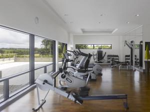Fitness centrum a/nebo fitness zařízení v ubytování Farnham Estate Spa and Golf Resort