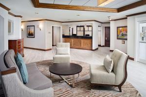 The lobby or reception area at Homewood Suites by Hilton Raleigh/Cary