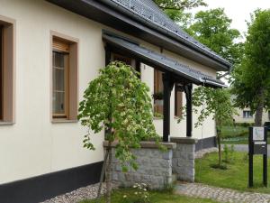 Sodas prie apgyvendinimo įstaigos Gästehaus Liubas Insel