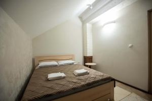Postel nebo postele na pokoji v ubytování Premiera cottage