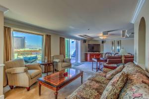Posezení v ubytování Embassy Suites by Hilton Convention Center Las Vegas