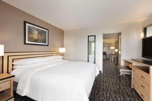 Postel nebo postele na pokoji v ubytování Embassy Suites by Hilton Convention Center Las Vegas