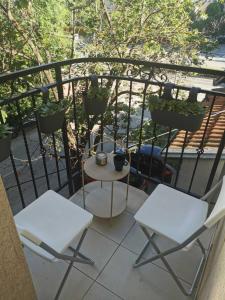 Μπαλκόνι ή βεράντα στο Blues Apartment