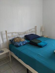 A bed or beds in a room at Appartement T2, 4 personnes, disponible jusqu au Samedi 2 sept 2023