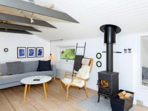 Posezení v ubytování Holiday home Fjerritslev IX
