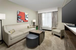 Posezení v ubytování Homewood Suites by Hilton Austin Downtown