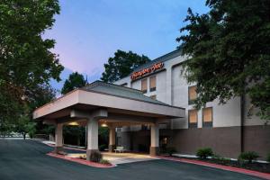 a rendering of a hotel with a gazebo at Hampton Inn Austin North in Austin