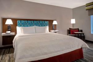 Hampton Inn Pleasant View客房内的一张或多张床位