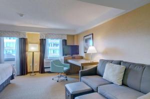 Posezení v ubytování Hampton Inn & Suites Boston Crosstown Center
