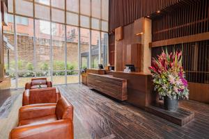 Χώρος καθιστικού στο GHL Bioxury Hotel