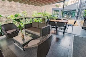 Χώρος καθιστικού στο GHL Bioxury Hotel