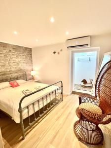 Postel nebo postele na pokoji v ubytování Apartamento Ponte 25 Abril
