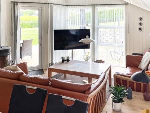 6 person holiday home in Egernsund tesisinde bir oturma alanı