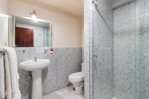 Koupelna v ubytování Hotel La Cartuja