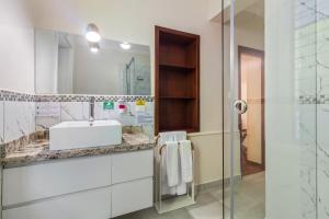 Koupelna v ubytování Hotel La Cartuja