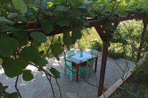 Zahrada ubytování Ladanos Apartment Thassos