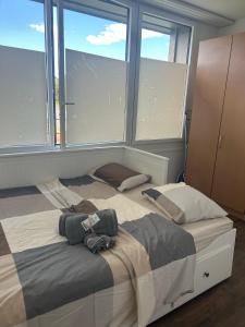 Postel nebo postele na pokoji v ubytování Maison Duplex