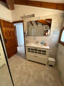 A bathroom at Casa Puput