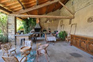 Restaurace v ubytování Le Cocon