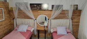 Postel nebo postele na pokoji v ubytování Villa Yandre Garden House - Ayamonte