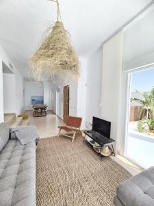 Et opholdsområde på Villa Galerna de Mar