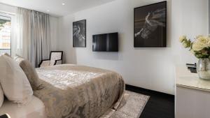 Telewizja i/lub zestaw kina domowego w obiekcie Hotel 9