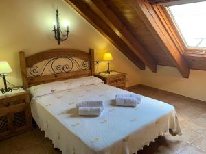 Posteľ alebo postele v izbe v ubytovaní Casa Valentí