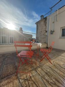 Balkón nebo terasa v ubytování Palazzo Accinni B&B
