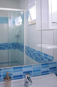 Koupelna v ubytování Apartman Dada