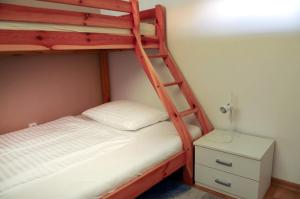 Postel nebo postele na pokoji v ubytování Apartman Dada
