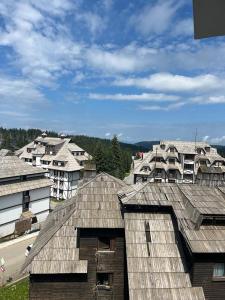 a group of houses and buildings in a city at MONTANA apartment 9 in Kopaonik