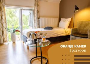 Postel nebo postele na pokoji v ubytování Het Groene Wout