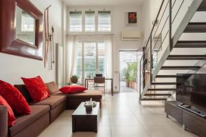 Posedenie v ubytovaní Isola Skylight Loft- Via della Boscaiola