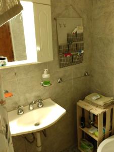 Kylpyhuone majoituspaikassa La Juana