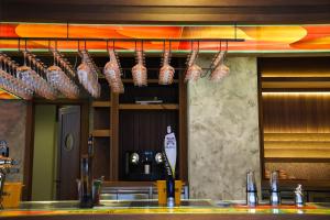 Lounge nebo bar v ubytování ARCHSTONE BY KETENCİ HOTEL