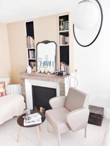 Posezení v ubytování ROOMS HOME CSM Suite privée avec terrasse et Suite privée 2 chambres jusqu'à 3 chambres et 1 à 8 personnes