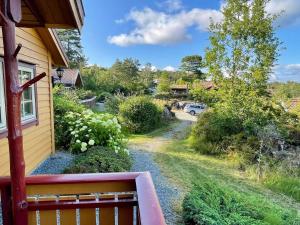 Zahrada ubytování Holiday home MOSTERHAMN V