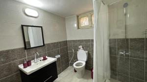 Koupelna v ubytování The vintage apartment + 6 fotografií