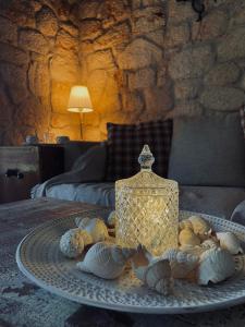 Možnosti snídaně pro hosty v ubytování Siviri Traditional Stone House