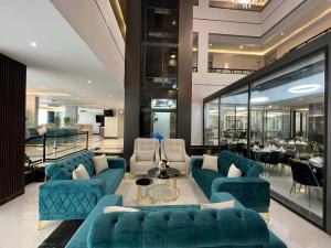 Posezení v ubytování Kaya Hotel Amman