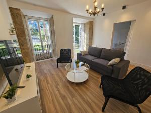 Χώρος καθιστικού στο Apartamentos en el centro - Plaza de Amboage - WIFI
