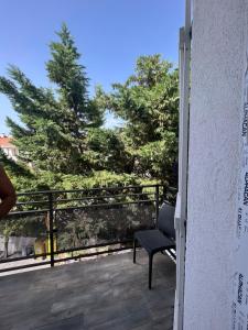 En balkong eller terrasse på Appartement (3), 4 personnes Aéroport Marseille