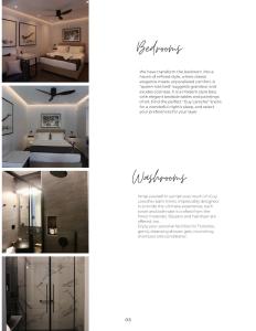 a page of a brochure of a hotel room at Only2Suites in Athens