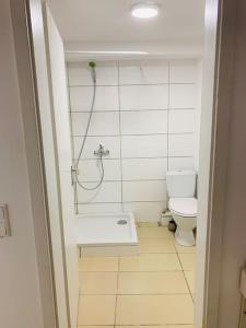 Kúpeľňa v ubytovaní Souterrain budget accomodation