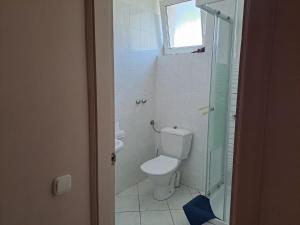 Kúpeľňa v ubytovaní Alinka Apartmanház