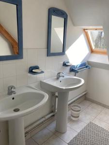 Koupelna v ubytování Gîte Rando - Marquenterre