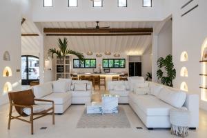 Χώρος καθιστικού στο Villa Bisous Ubud