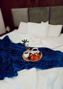 Letto o letti in una camera di Hotel Mountain Mestia